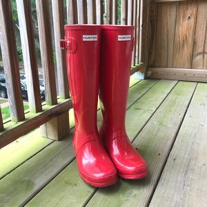 Red Hunter Original Tall Women’s Rain Boots